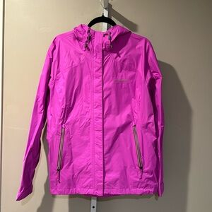 Hot Pink Columbia Rain Jacket. Women’s XL.
